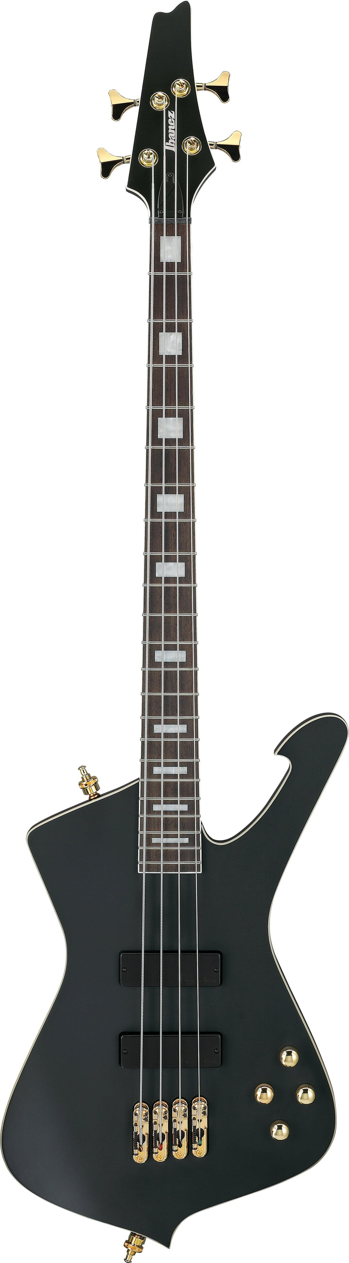 Ibanez ICB620BKF ICB 4-String Electric Bass Guitar - Black Flat 8