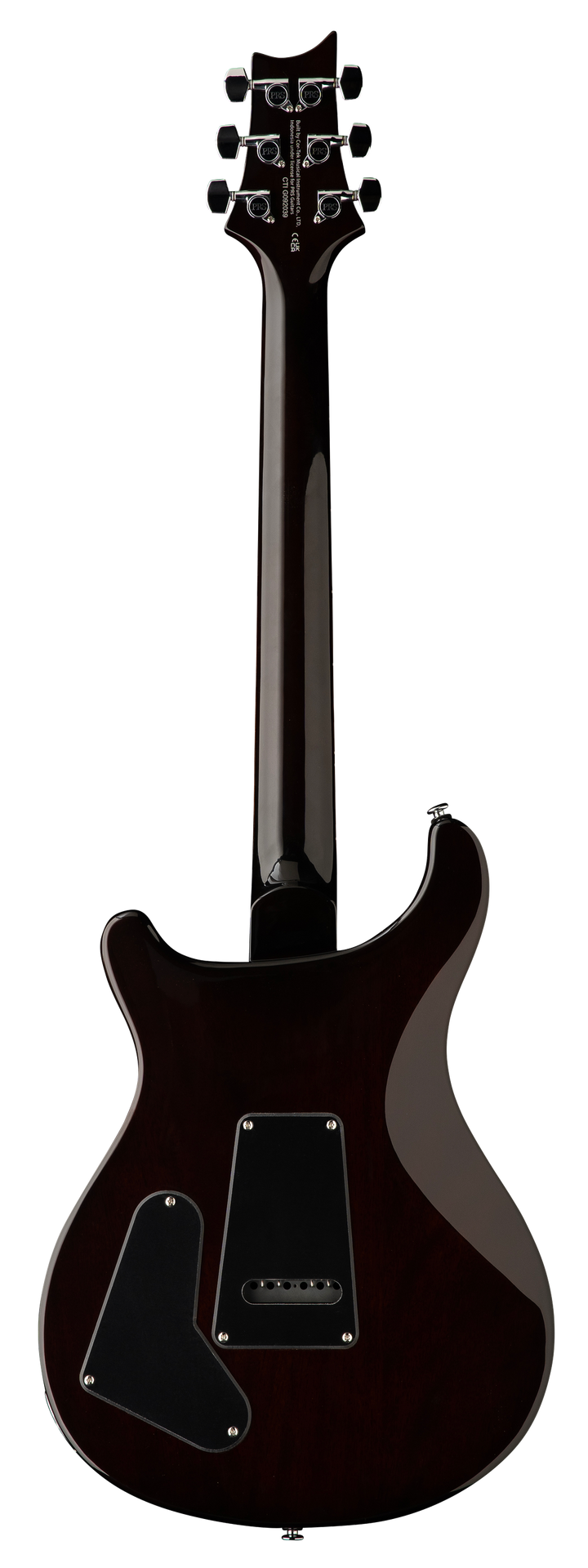 PRS SE Studio Electric Guitar - Orange Tiger Smokeburst 5