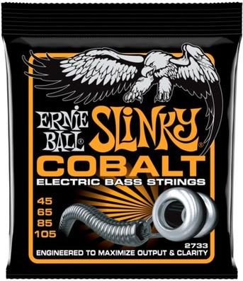 Ernie Ball 2733 Cobalt Hybrid Slinky 4-String Bass Set (45-105)
