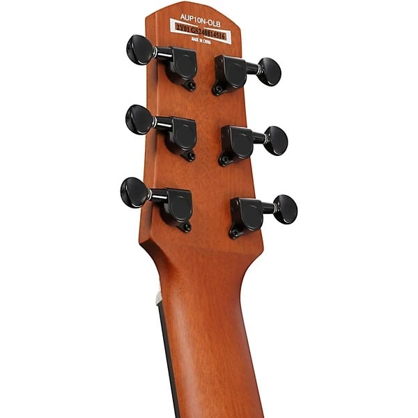 Ibanez AUP10N Nylon 6-String Piccolo Acoustic Guitar - Light Brown Sunburst 3