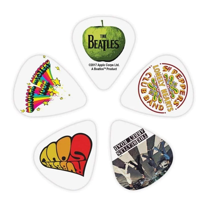 D'Addario The Beatles 'Classic Albums' .70mm Guitar Picks - Medium (10 Pack) 2
