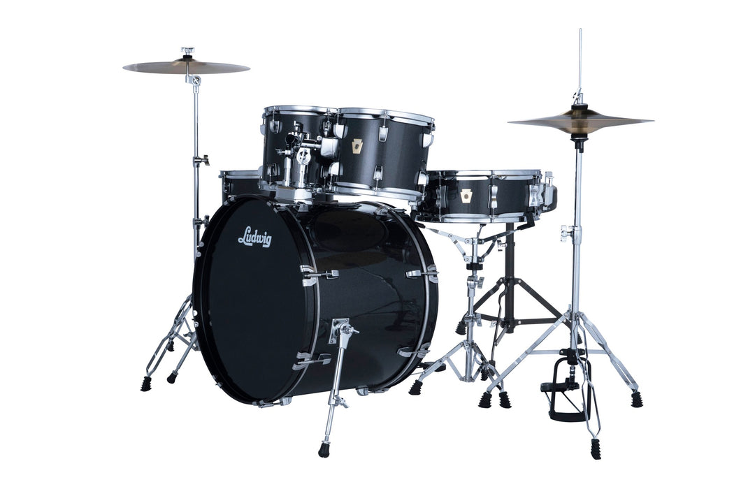 Ludwig Accent Fuse 5-piece Drum Set - Moon Dust