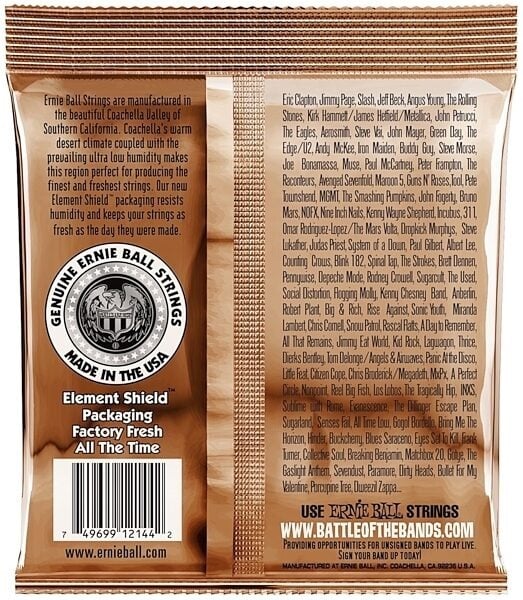 Ernie Ball 2144 Earthwood Phosphor Bronze (13-56) 2