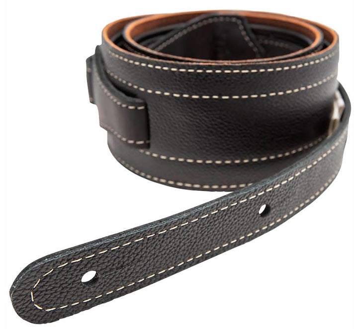 Taylor American Dream Leather Strap (Brown/Black with White Stitching)