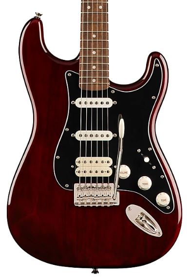 Squier Classic Vibe '70s Stratocaster HSS Electric Guitar (Walnut With Laurel Fretboard) - No Case