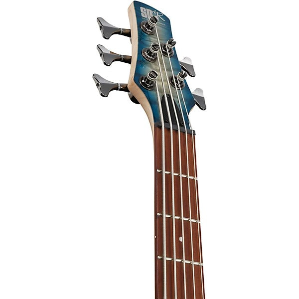 Ibanez SR405EQMSCB SR Standard 5-String Electric Bass - Stained Cosmic Blue Starburst