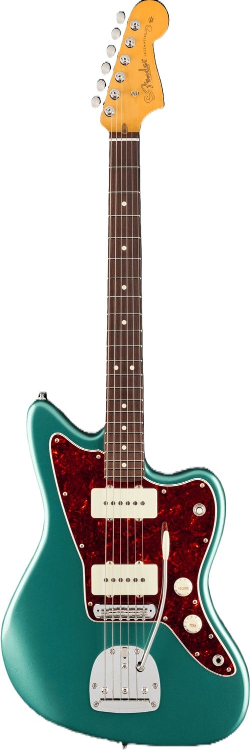 Fender American Professional Classic Jazzmaster Electric Guitar - Faded Sherwood Green Metallic 3