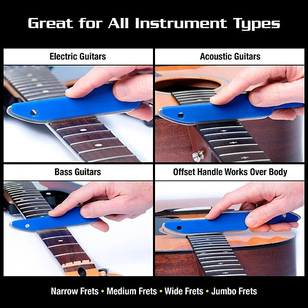 Music Nomad MN850 Diamond Coated Safe Zone Fret Crowning File