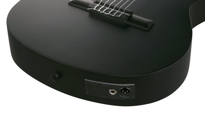 Ibanez GA621BOT Classical Acoustic Electric Guitar - Black Out 4