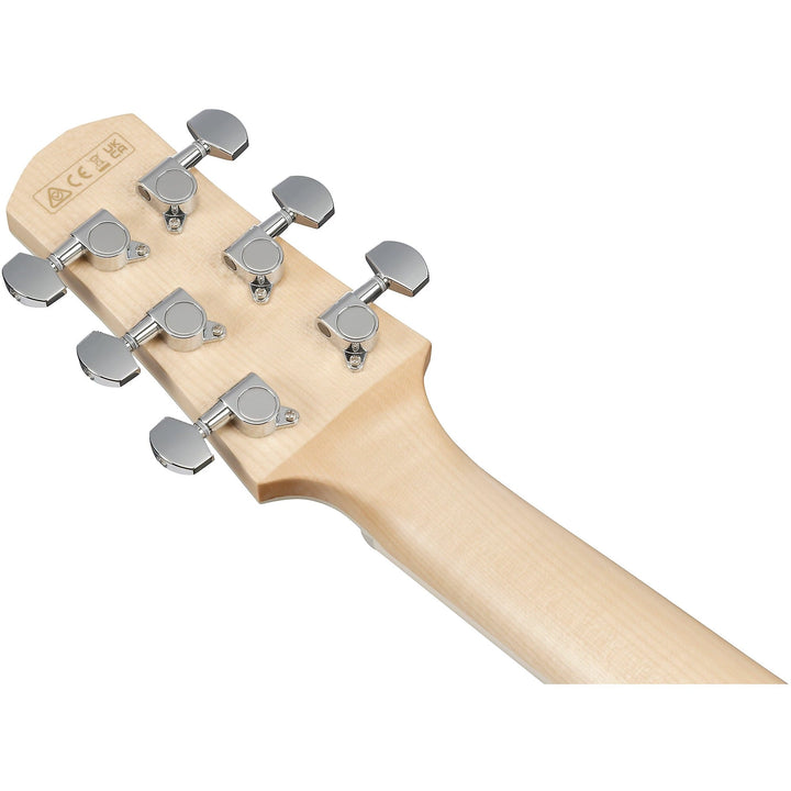 Ibanez AAD77M1EOAW Acoustic Electric Guitar - Open Pore Antique White 2