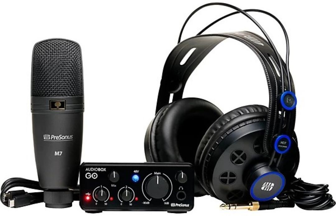 PreSonus AudioBox GO Creator Bundle