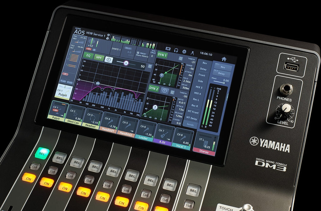 Yamaha DM3S 22-Channel Digital Mixer 10