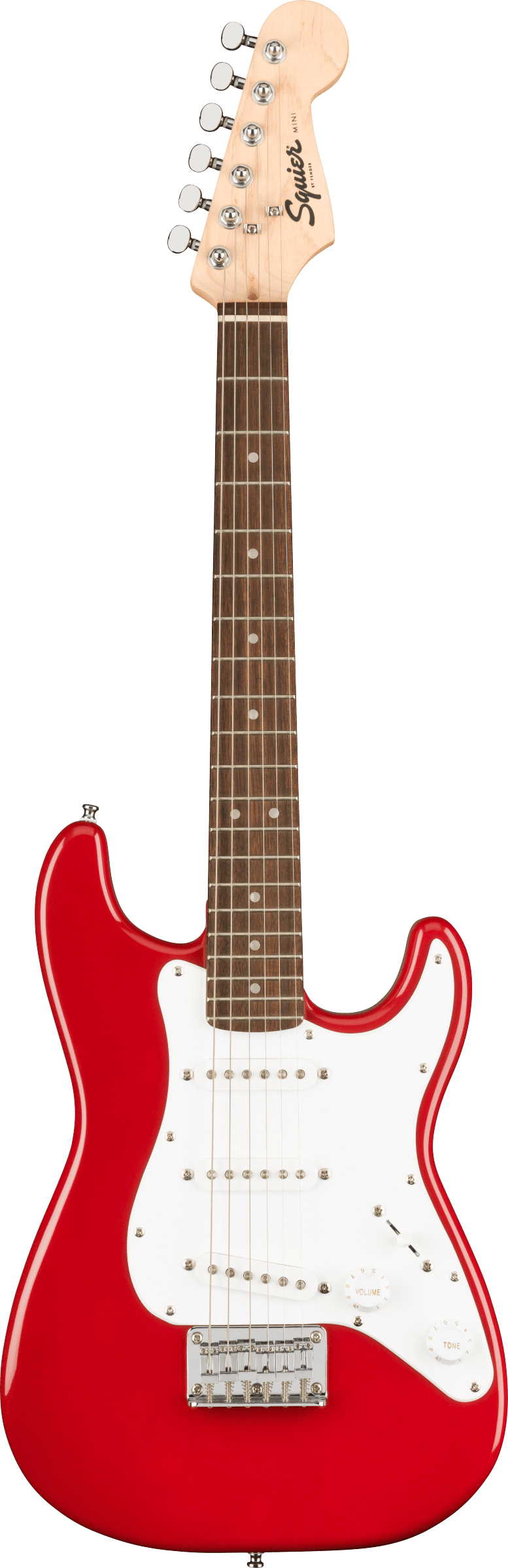 Squier Mini Stratocaster (Laurel/Dakota Red) 2