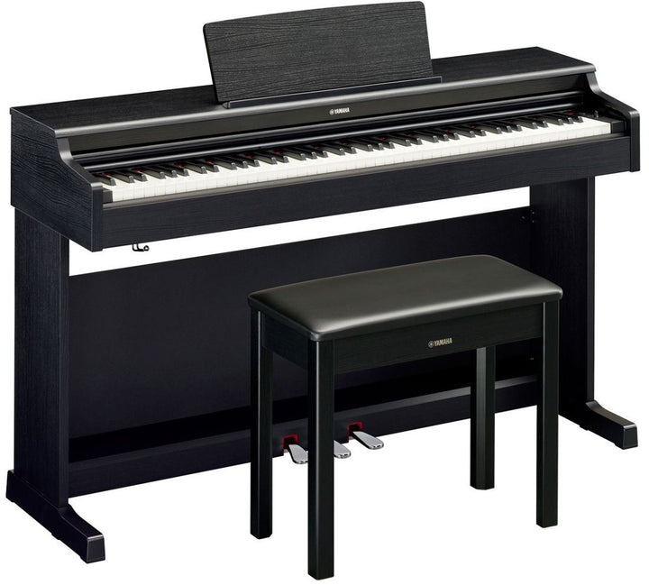 Yamaha YDP165B Arius Traditional Console Digital Piano (Black Walnut)