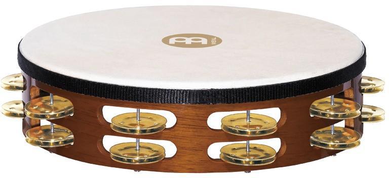 Meinl TAH2B-AB Double Row Headed Tambourine Brass