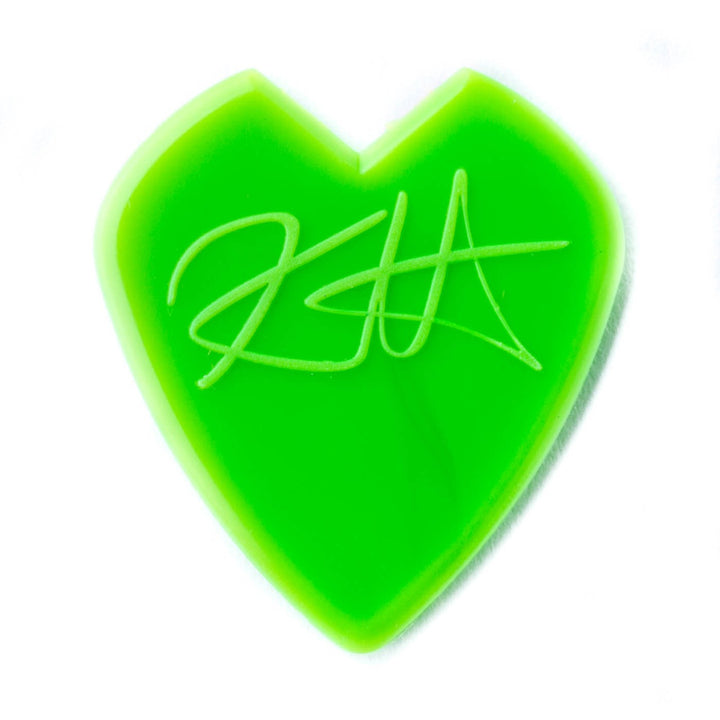 Dunlop Kirk Hammett Jazz Guitar Picks 6 Pack - Green