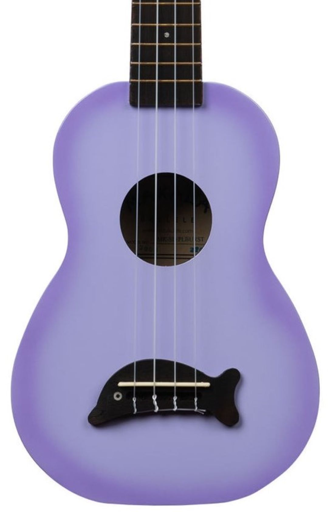 Kala Makala 'Dolphin' Soprano Ukulele - Purple Burst