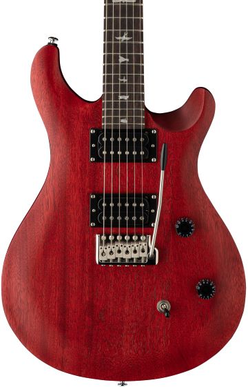 PRS SE CE24 Standard Satin Electric Guitar - Vintage Cherry
