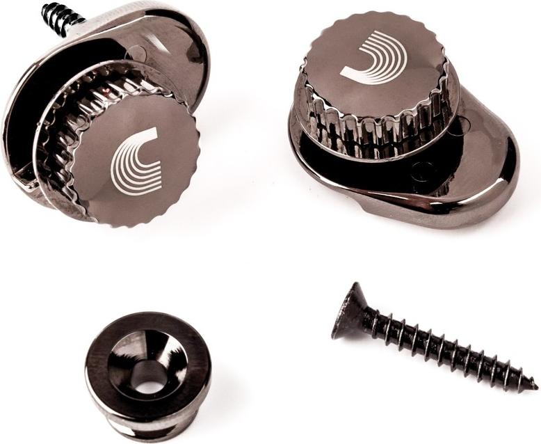 D'Addario PW-SLS-01 NS Strap Lock System Black