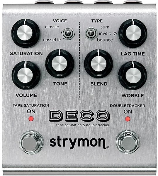 Strymon Deco Tape Saturation and Doubletracker Delay Pedal - V2