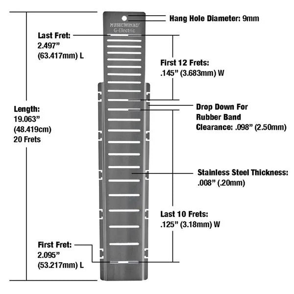 Music Nomad MN801 Fret Shield Fretboard Protector - For Gibson Electric Guitars