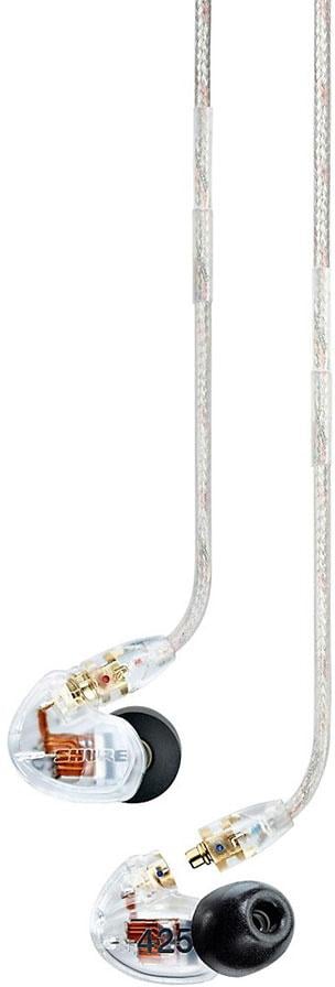 Shure SE425 Dual Driver Sound-Isolating Earphones - Clear