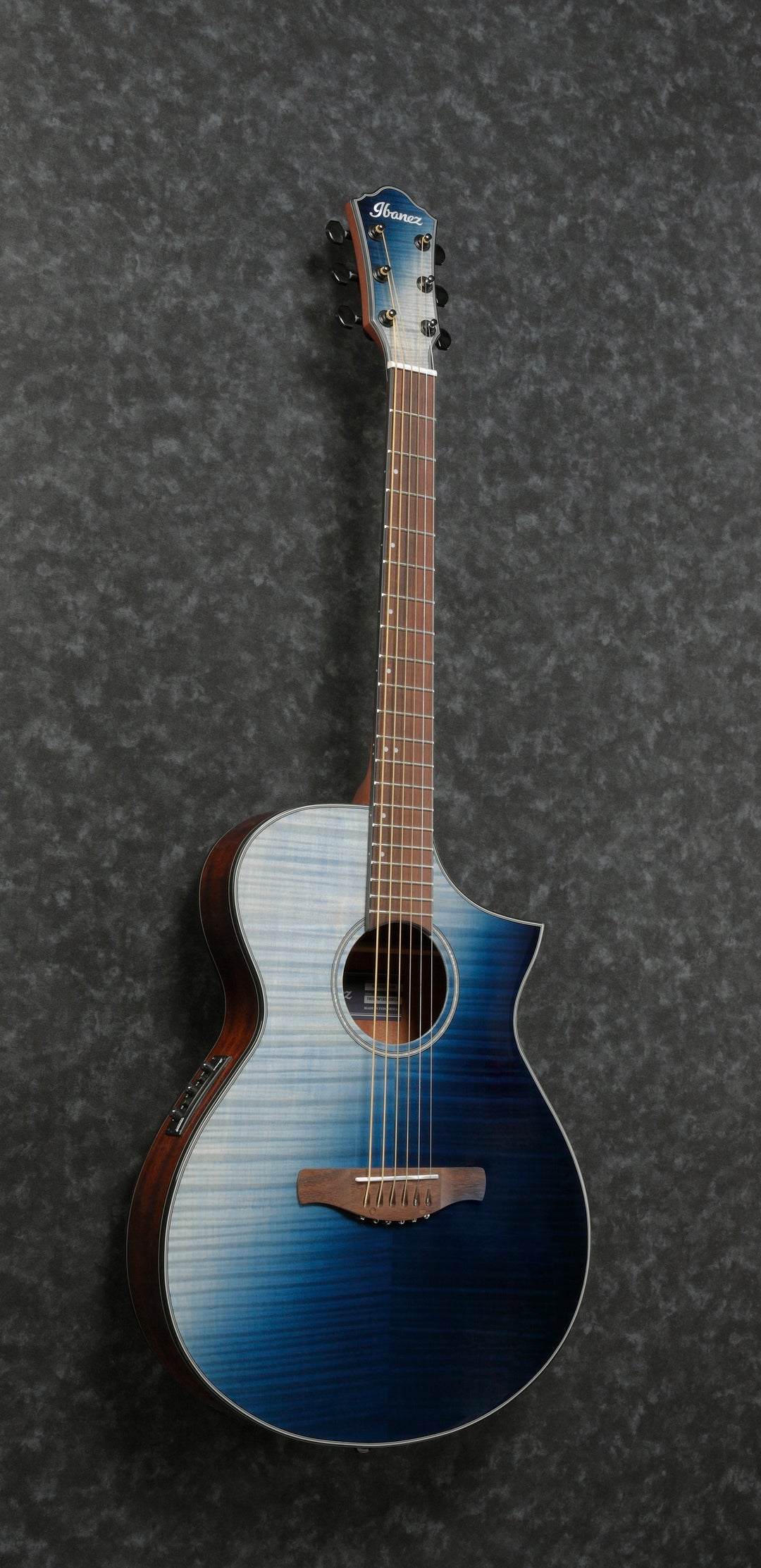 Ibanez AEWC32FMISF Acoustic Electric Indigo Blue