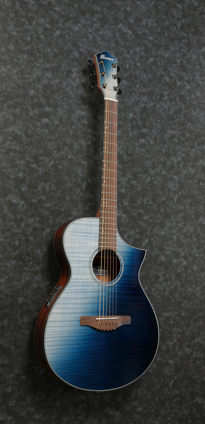 Ibanez AEWC32FMISF Acoustic Electric Indigo Blue