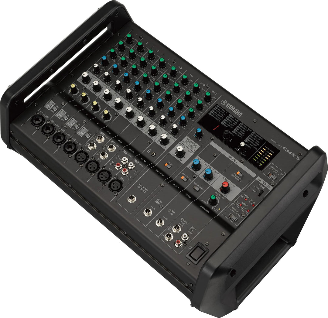 Yamaha EMX5 Powered Mixer - Dual 630watt / 12 input