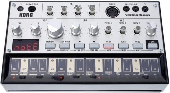 Korg Volca Bass Analog Bass Synth Module and Sequencer 3