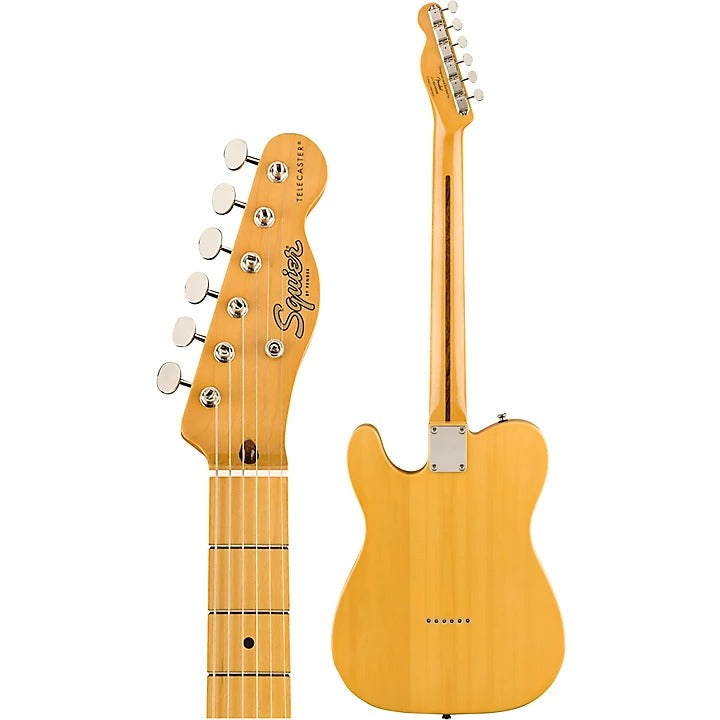 Squier Classic Vibe '50s Telecaster Electric Guitar (Butterscotch Blonde With Maple Fretboard) - No Case 3