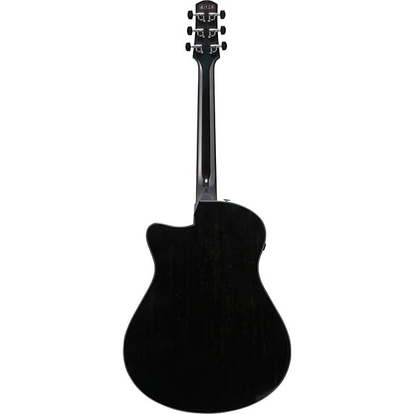 Ibanez AAM340CE Advanced Auditorium Acoustic Electric Guitar - Rustic Black 4