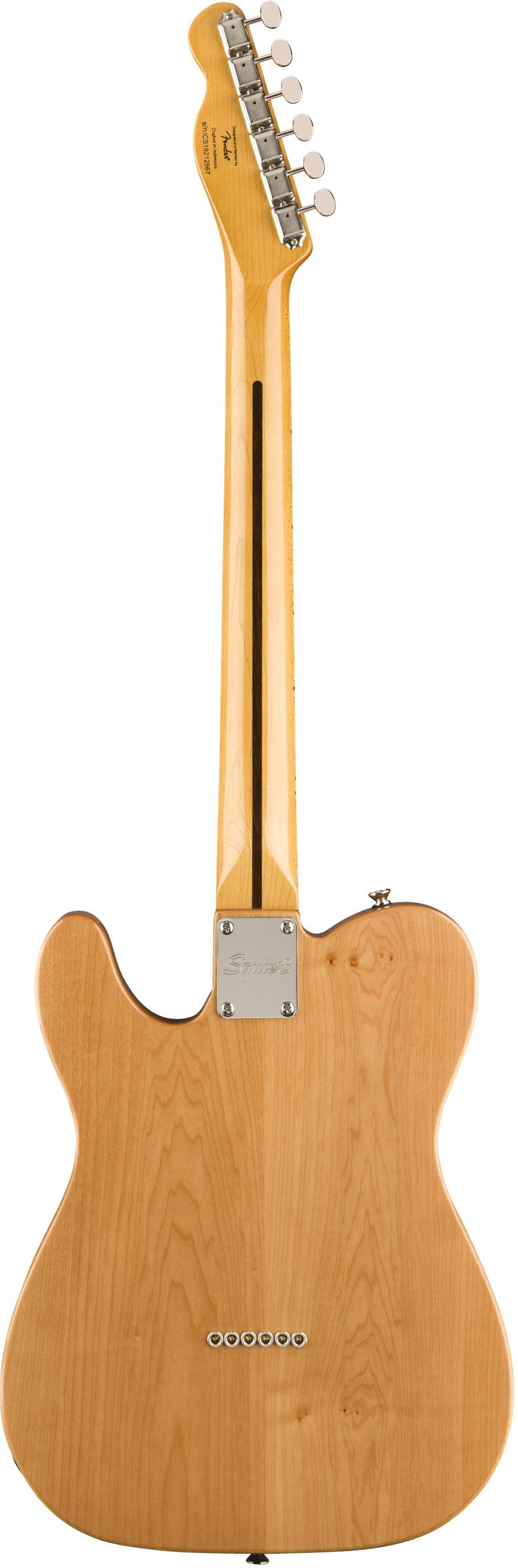 Squier Classic Vibe 70's Telecaster Thinline Electric Guitar 3