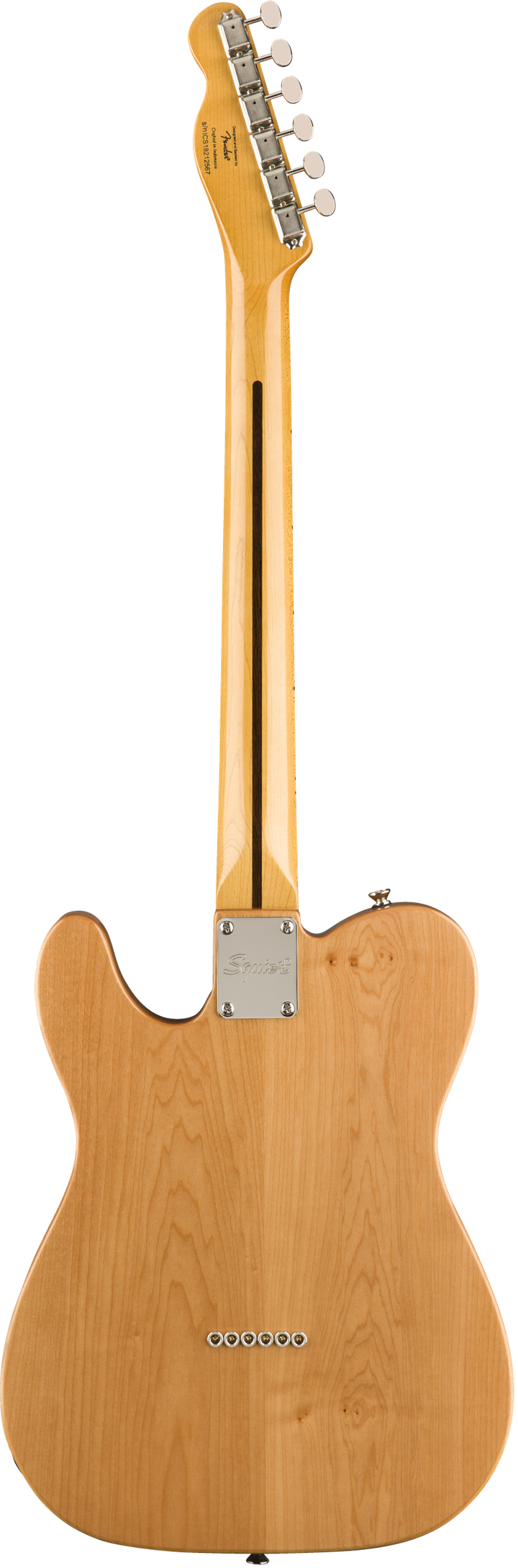 Squier Classic Vibe 70's Telecaster Thinline Electric Guitar 3