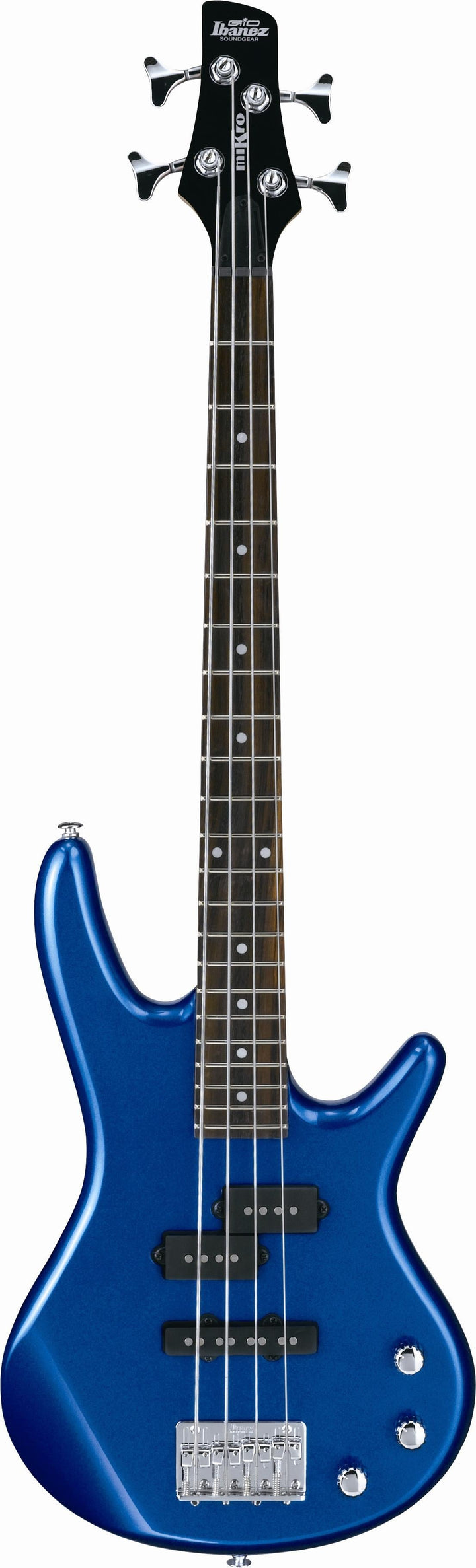 Ibanez Mikro Series 3/4 Size Bass Guitar - Blue 2
