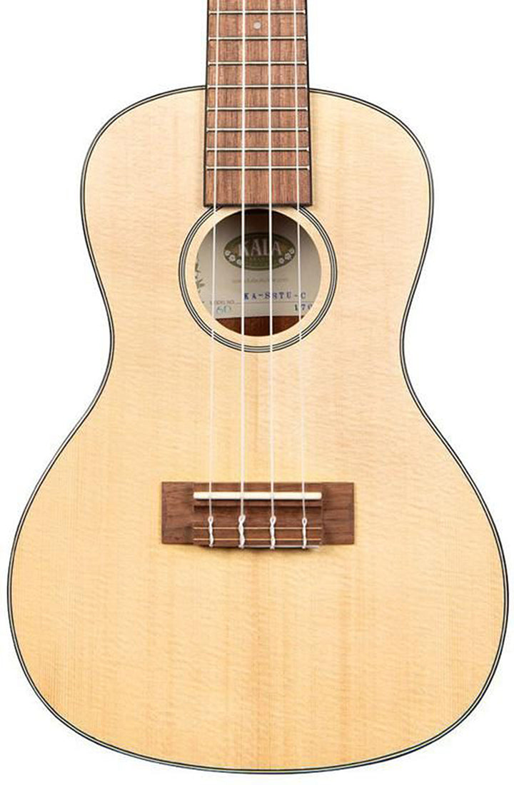 Kala KA-SSTU-C Concert Travel Ukulele with Gig Bag