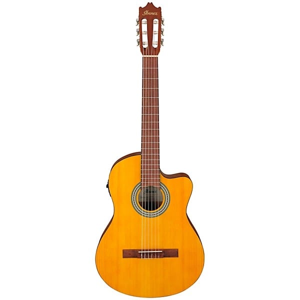 Ibanez GA3ECEOAM Classical Acoustic Electric Guitar - Open Pore Amber 7