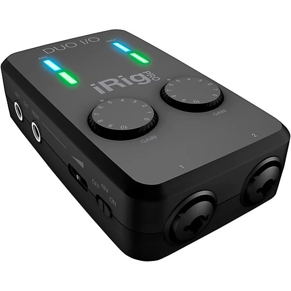 IK Multimedia iRig Pro DUO I/O 2-channel Audio Interface 8