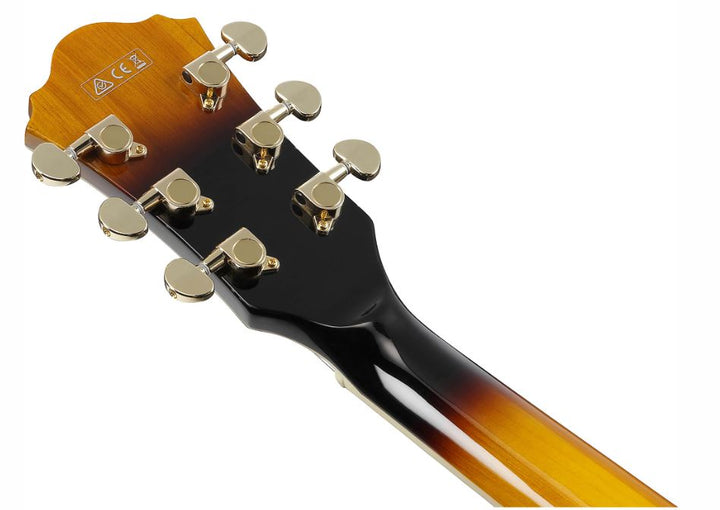 Ibanez AS93FMAYS Hollowbody Electric Guitar (Antique Yellow Sunburst) - No Case