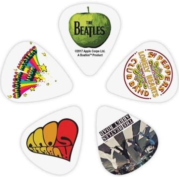 D'Addario The Beatles 'Classic Albums' .70mm Guitar Picks - Medium (10 Pack)