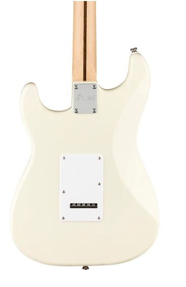 Squier Affinity Stratocaster Maple Neck Olympic White No Case 4