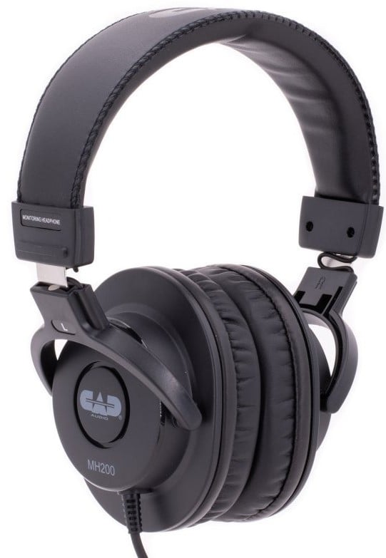 CAD MH200 Closed-Back Studio Headphones - Black