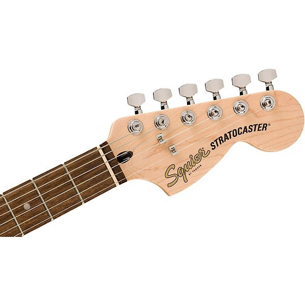 Squier Affinity Series Stratocaster Junior HSS Electric Guitar - Ice Blue Metallic 3