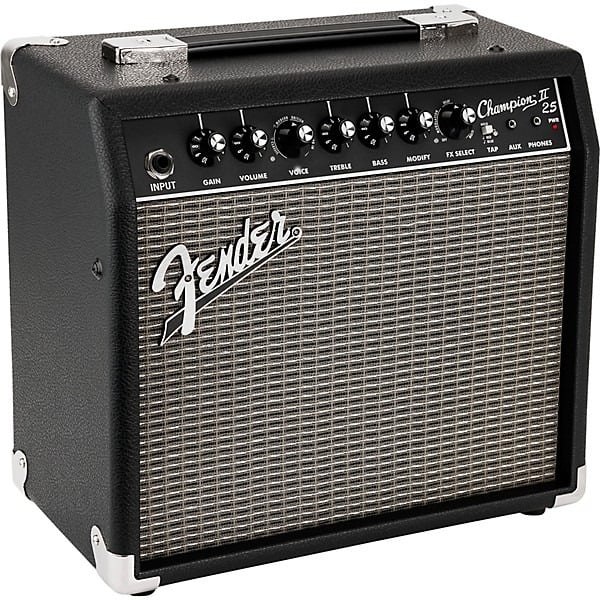 Fender Champion II 25 Combo Guitar Amplifier - Black 4