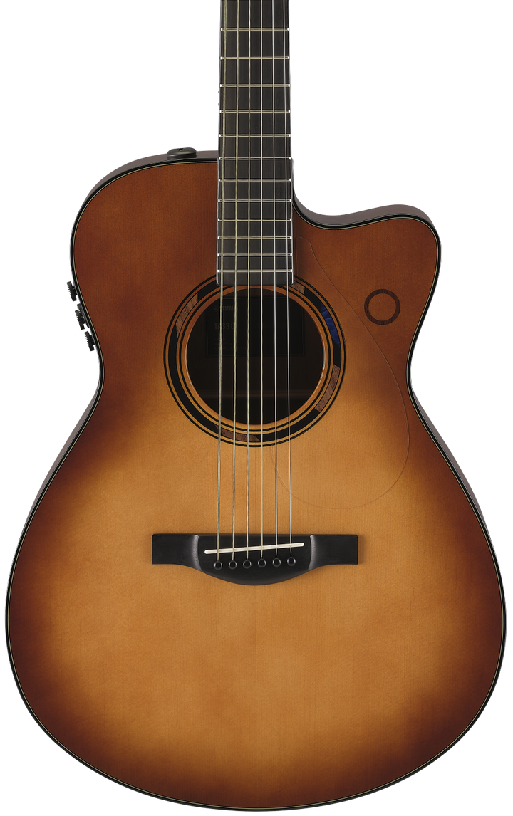 Yamaha TAS3C Trans Series Acoustic Electric Concert Guitar - Sandburst