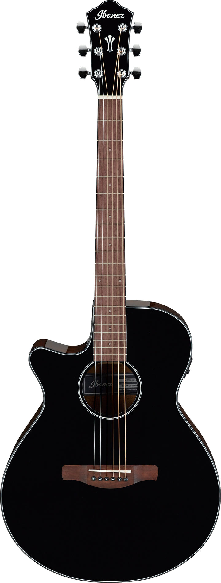 Ibanez AEG50LBKH Acoustic-Electric Left-Handed Guitar (Black)