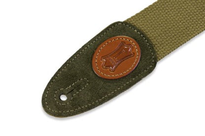 Levy's MSSC8 Cotton Guitar Strap - Green 3