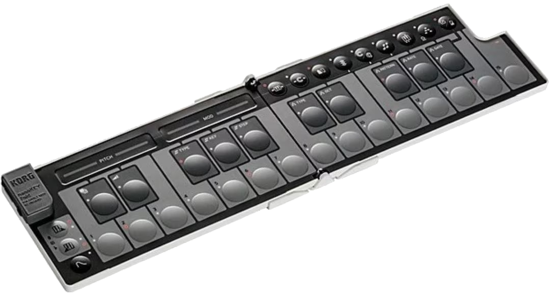Korg nanoKEY Foldable MIDI Keyboard  - White