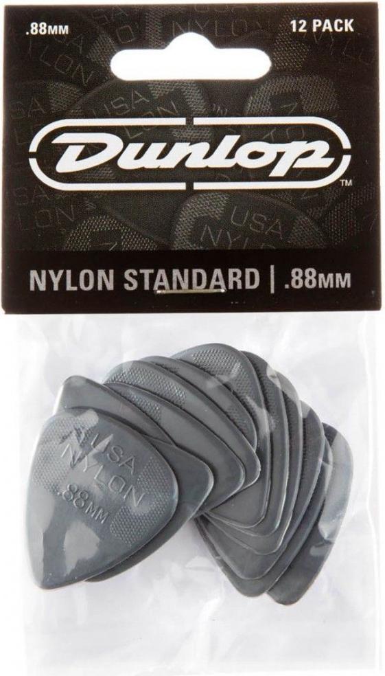 Dunlop Standard Nylon Pick Pack (Dark Grey .88)