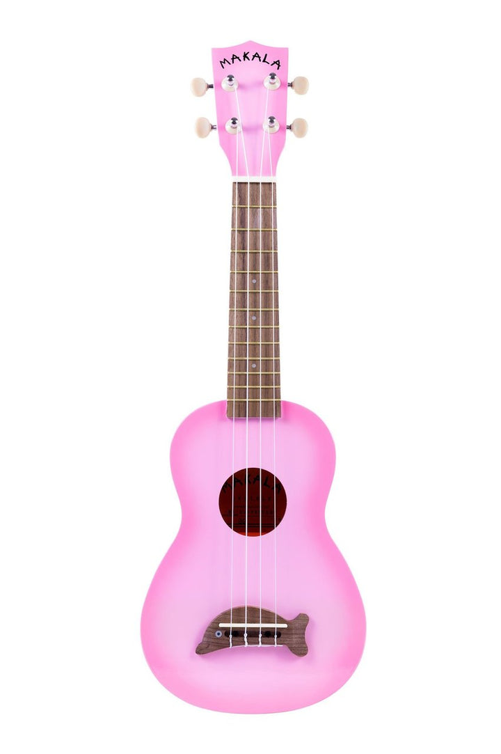 Kala Makala 'Dolphin' Soprano Ukulele - Pink Burst